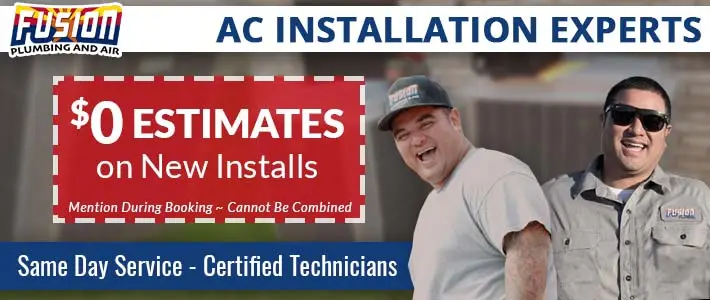 tucson Air Conditioning Installation Fusion Plumbing & Air